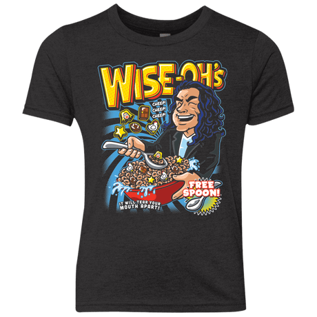T-Shirts Vintage Black / YXS Wise-Oh's Youth Triblend T-Shirt