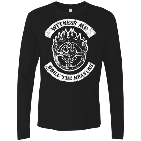 T-Shirts Black / Small Witness Me Black Men's Premium Long Sleeve