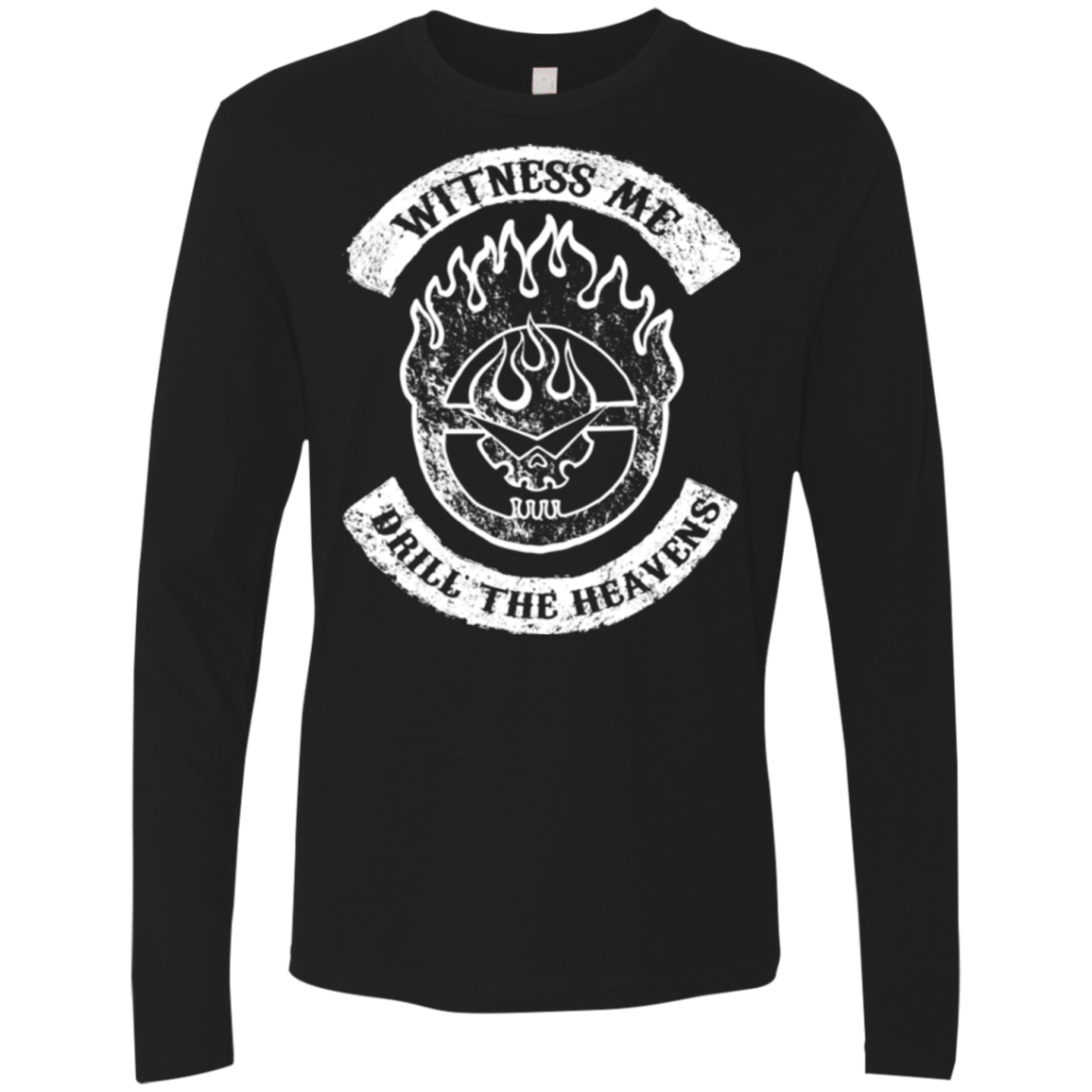 T-Shirts Black / Small Witness Me Black Men's Premium Long Sleeve