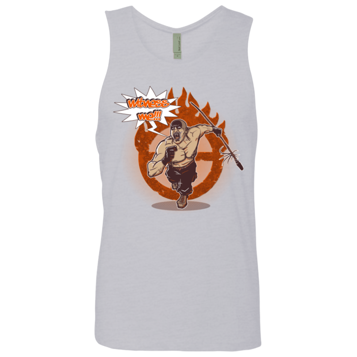 T-Shirts Heather Grey / Small Witness Men's Premium Tank Top