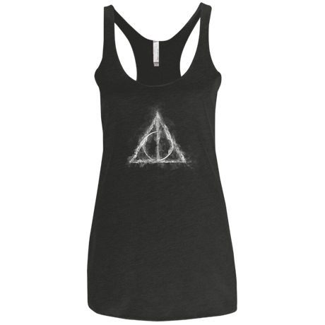 T-Shirts Vintage Black / X-Small WIZARD SMOKE Women's Triblend Racerback Tank