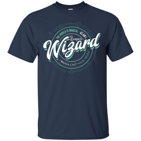T-Shirts Navy / S Wizard T-Shirt
