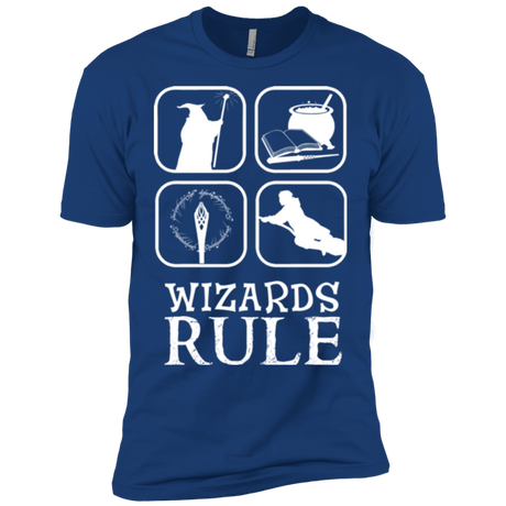 T-Shirts Royal / X-Small Wizards Rule Men's Premium T-Shirt