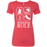 T-Shirts Vintage Red / Small Wizards Rule Women's Triblend T-Shirt