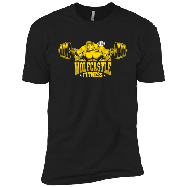 T-Shirts Black / YXS Wolfcastle Fitness Boys Premium T-Shirt