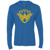 T-Shirts Vintage Royal / X-Small Wonder Eagle Triblend Long Sleeve Hoodie Tee