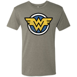 T-Shirts Venetian Grey / Small WONDER WOMAN Men's Triblend T-Shirt
