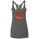 T-Shirts Premium Heather / X-Small Wonka Brown Women's Triblend Racerback Tank
