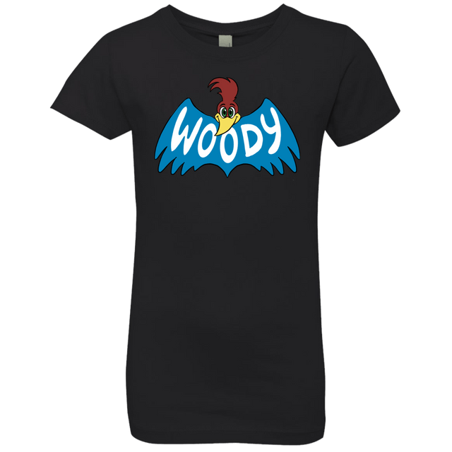 T-Shirts Black / YXS Woodpecker Girls Premium T-Shirt