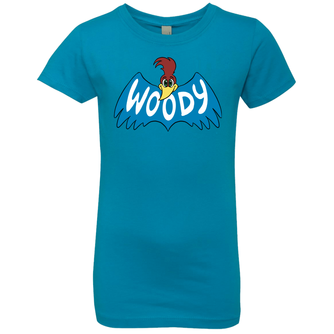 T-Shirts Turquoise / YXS Woodpecker Girls Premium T-Shirt