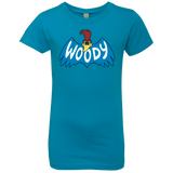 T-Shirts Turquoise / YXS Woodpecker Girls Premium T-Shirt