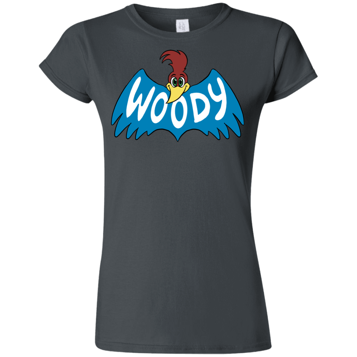 T-Shirts Charcoal / S Woodpecker Junior Slimmer-Fit T-Shirt