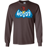 T-Shirts Dark Chocolate / S Woodpecker Men's Long Sleeve T-Shirt