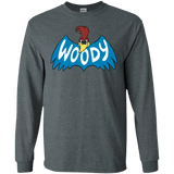 T-Shirts Dark Heather / S Woodpecker Men's Long Sleeve T-Shirt
