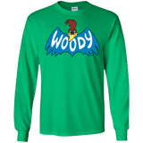T-Shirts Irish Green / S Woodpecker Men's Long Sleeve T-Shirt