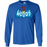 T-Shirts Royal / S Woodpecker Men's Long Sleeve T-Shirt