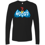 T-Shirts Black / S Woodpecker Men's Premium Long Sleeve