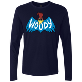 T-Shirts Midnight Navy / S Woodpecker Men's Premium Long Sleeve