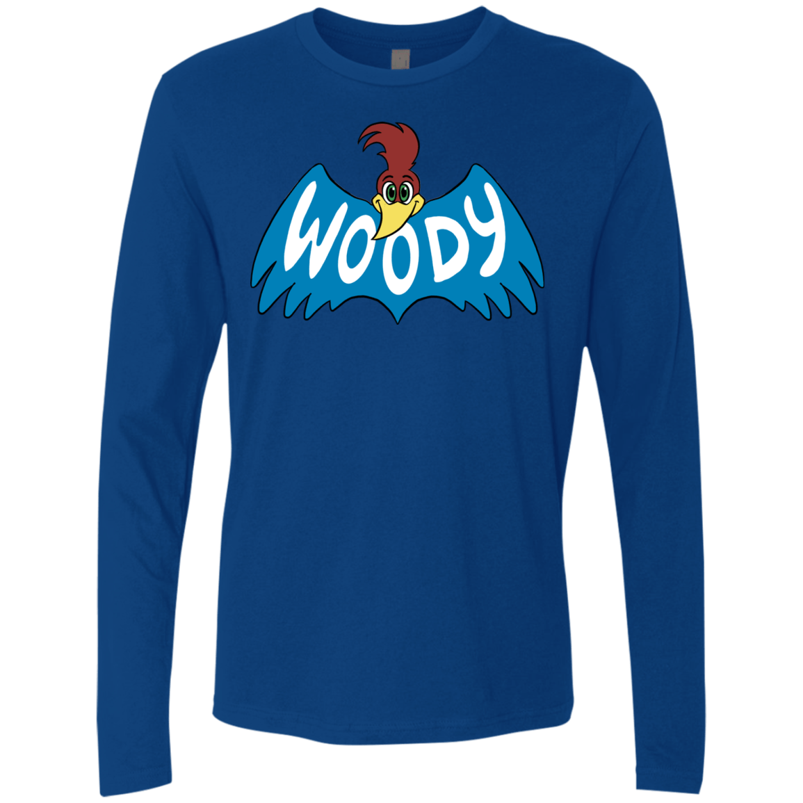 T-Shirts Royal / S Woodpecker Men's Premium Long Sleeve