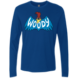 T-Shirts Royal / S Woodpecker Men's Premium Long Sleeve