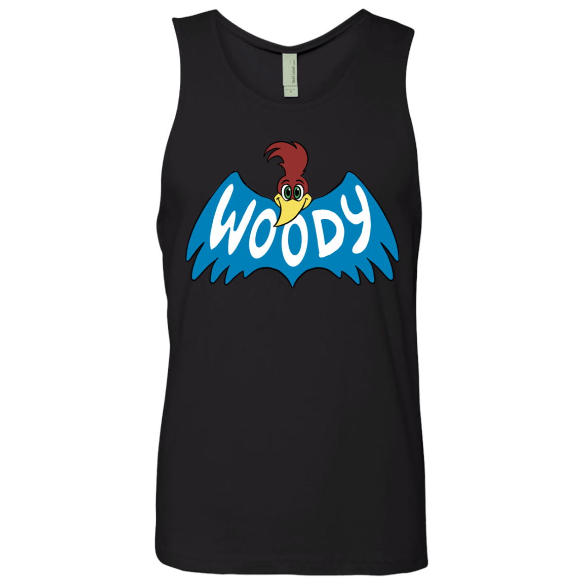 T-Shirts Black / S Woodpecker Men's Premium Tank Top