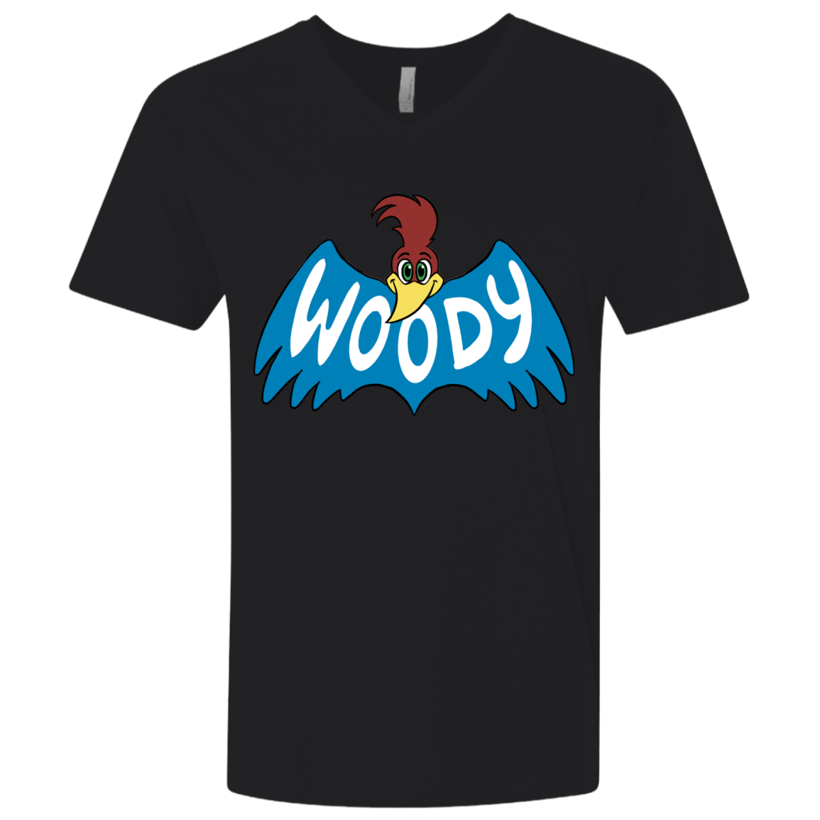 T-Shirts Black / X-Small Woodpecker Men's Premium V-Neck