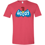 T-Shirts Heather Red / S Woodpecker Men's Semi-Fitted Softstyle