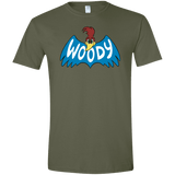 T-Shirts Military Green / S Woodpecker Men's Semi-Fitted Softstyle