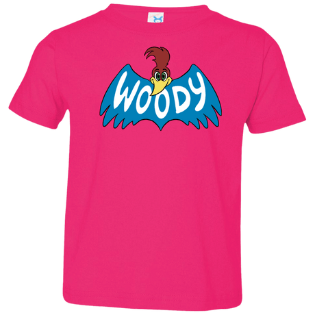 T-Shirts Hot Pink / 2T Woodpecker Toddler Premium T-Shirt