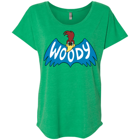 T-Shirts Envy / X-Small Woodpecker Triblend Dolman Sleeve