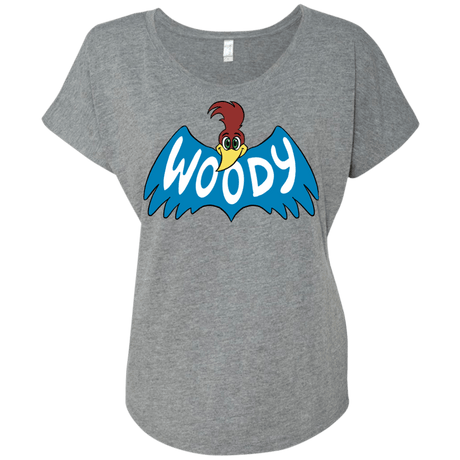 T-Shirts Premium Heather / X-Small Woodpecker Triblend Dolman Sleeve