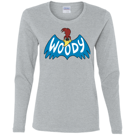 T-Shirts Sport Grey / S Woodpecker Women's Long Sleeve T-Shirt