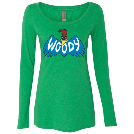 T-Shirts Envy / S Woodpecker Women's Triblend Long Sleeve Shirt