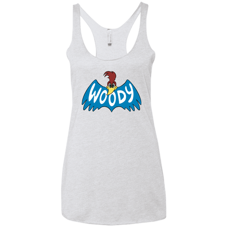 T-Shirts Heather White / X-Small Woodpecker Women's Triblend Racerback Tank