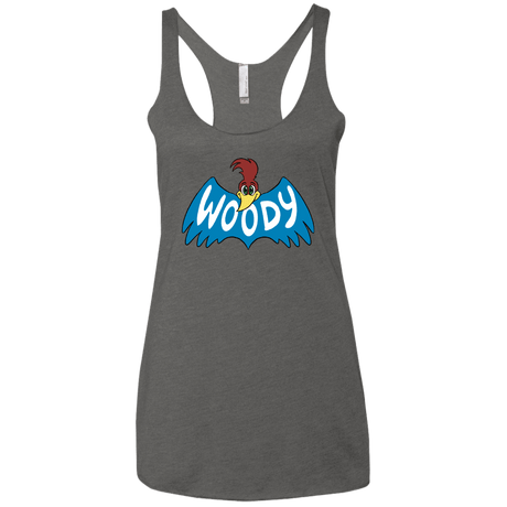 T-Shirts Premium Heather / X-Small Woodpecker Women's Triblend Racerback Tank