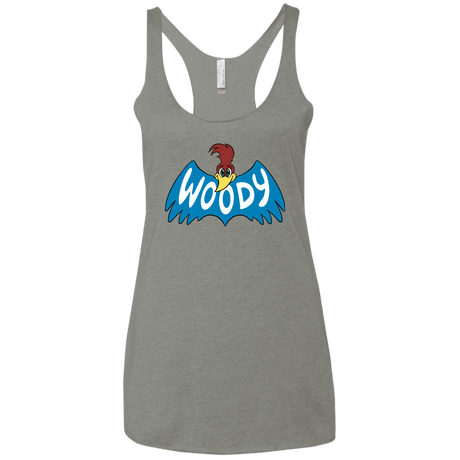 T-Shirts Venetian Grey / X-Small Woodpecker Women's Triblend Racerback Tank