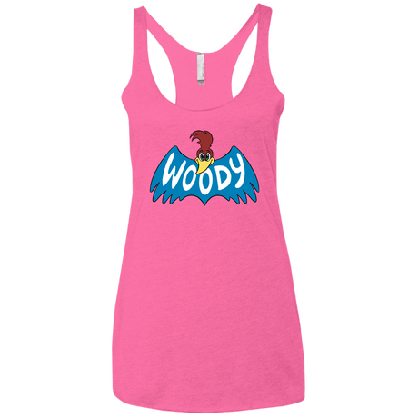 T-Shirts Vintage Pink / X-Small Woodpecker Women's Triblend Racerback Tank