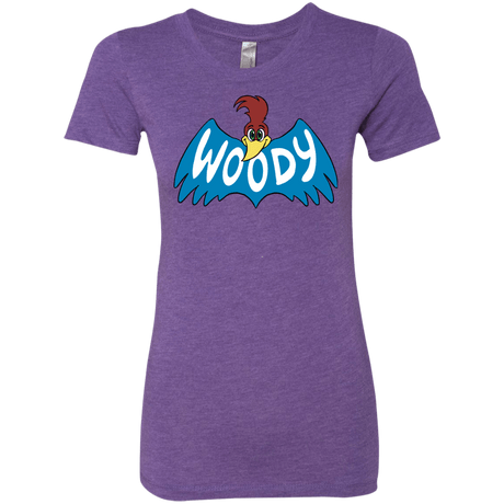 T-Shirts Purple Rush / S Woodpecker Women's Triblend T-Shirt