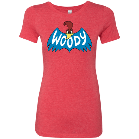 T-Shirts Vintage Red / S Woodpecker Women's Triblend T-Shirt