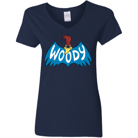 T-Shirts Navy / S Woodpecker Women's V-Neck T-Shirt