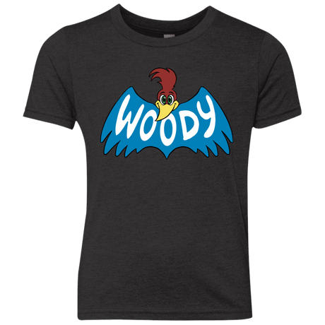 T-Shirts Vintage Black / YXS Woodpecker Youth Triblend T-Shirt