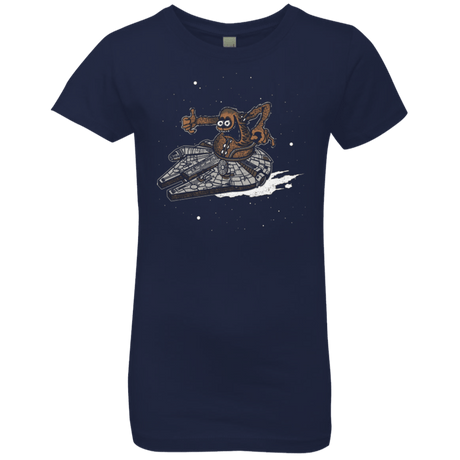 T-Shirts Midnight Navy / YXS Wook Fink Girls Premium T-Shirt