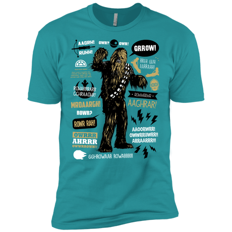 T-Shirts Tahiti Blue / X-Small Wookie Famous Quotes Men's Premium T-Shirt