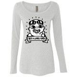 T-Shirts Heather White / Small Wot A Luvely Day Women's Triblend Long Sleeve Shirt