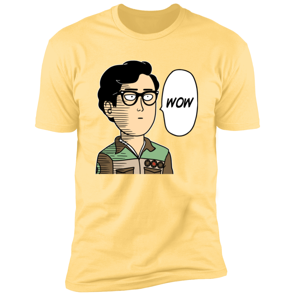 T-Shirts Banana Cream / S WOW Men's Premium T-Shirt