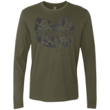 T-Shirts Military Green / Small WU KING DEAD Men's Premium Long Sleeve