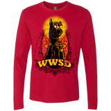 T-Shirts Red / Small WWSD Men's Premium Long Sleeve