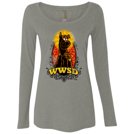 T-Shirts Venetian Grey / Small WWSD Women's Triblend Long Sleeve Shirt