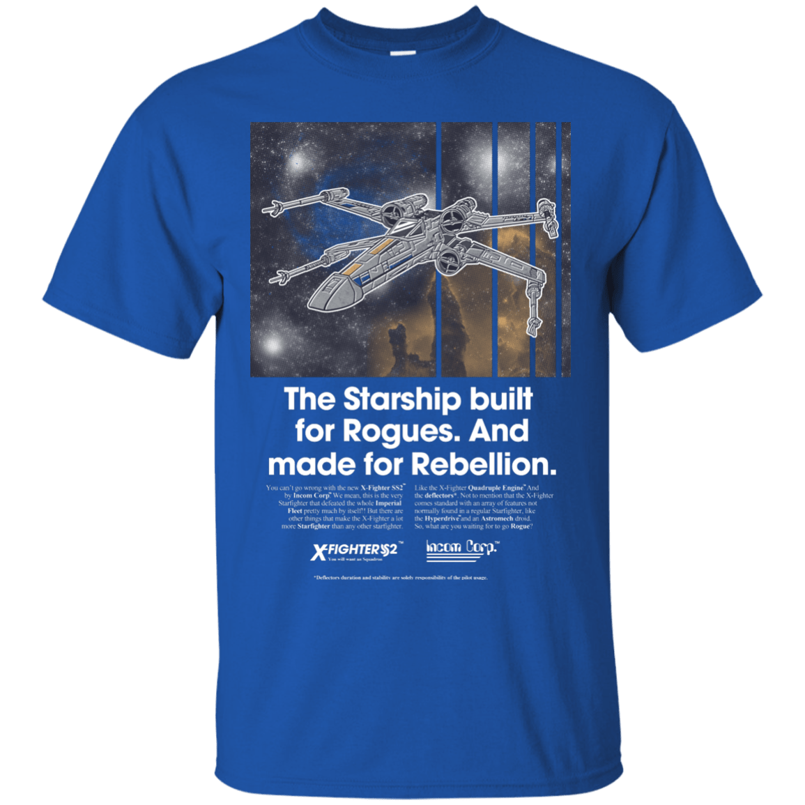 T-Shirts Royal / Small X-Fighter T-Shirt