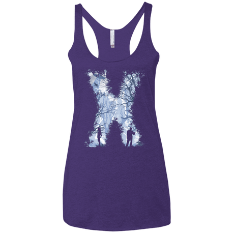 T-Shirts Purple / X-Small X marks the spot Women's Triblend Racerback Tank